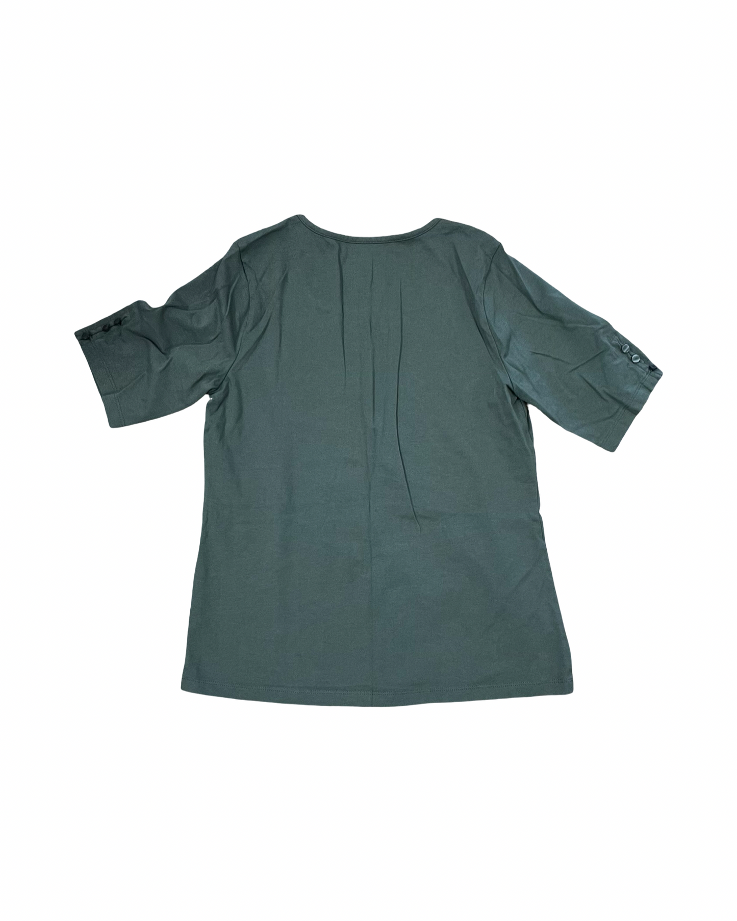 Top Ss By D&Co. In Green, Size:Xs