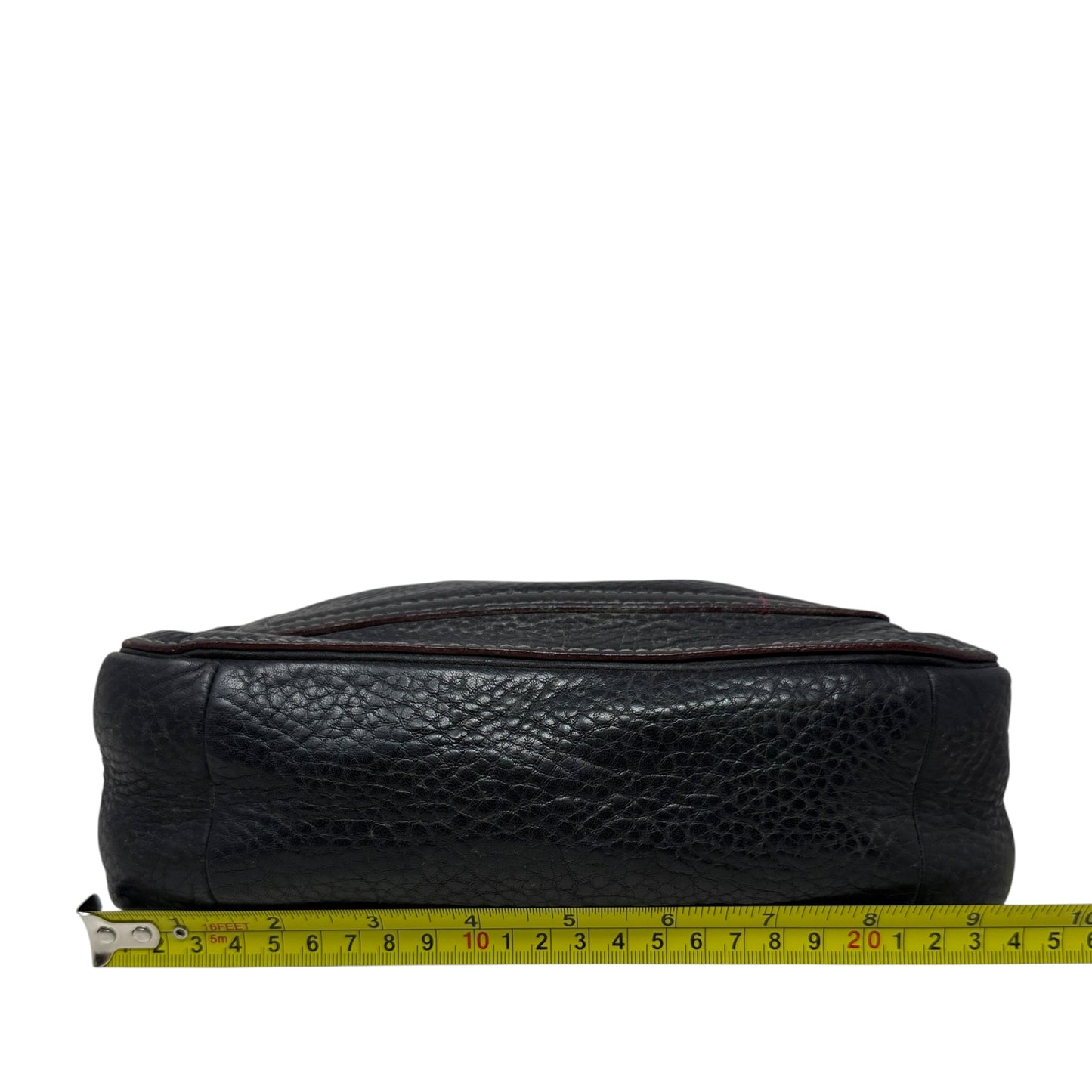 Chelsea Pebbled Leather Turnlock Hobo Designer By Coach, Size: Medium