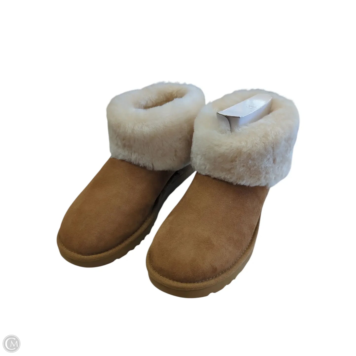 Boots Designer By Ugg In Brown, Size: 10