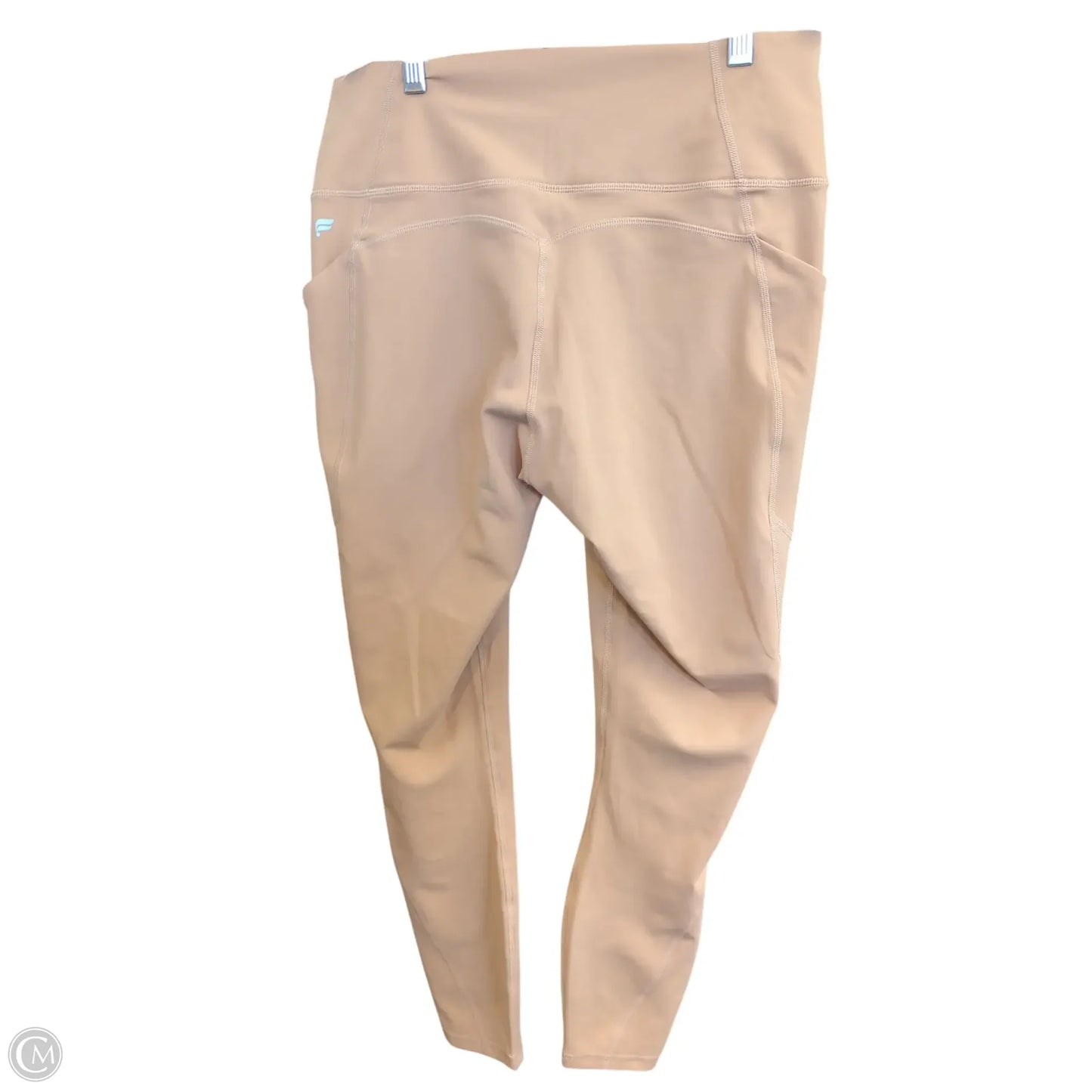 Athletic Pants By Fabletics In Tan, Size: L
