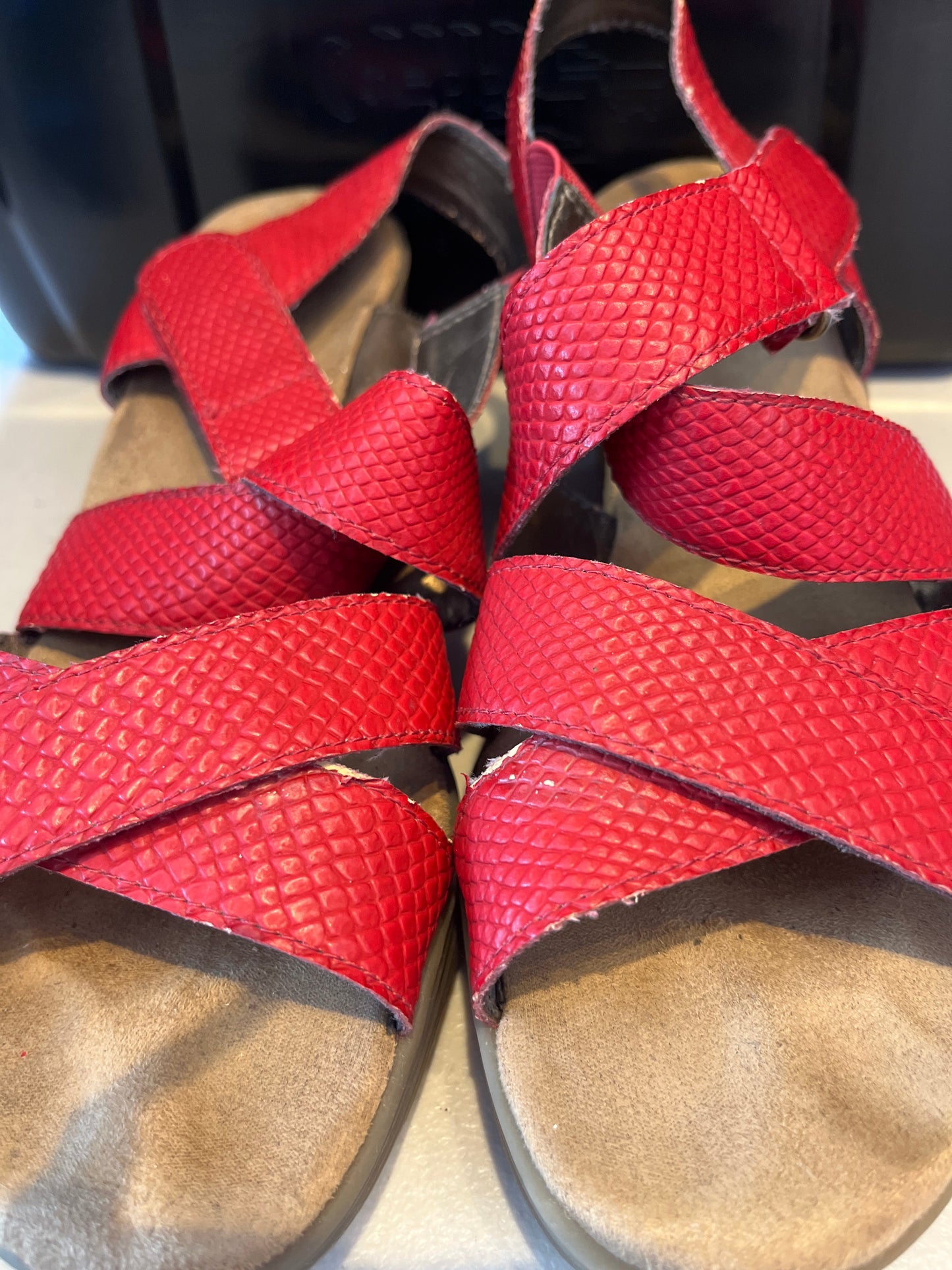 Sandals Heels Wedge By Aerosoles Size: 6.5