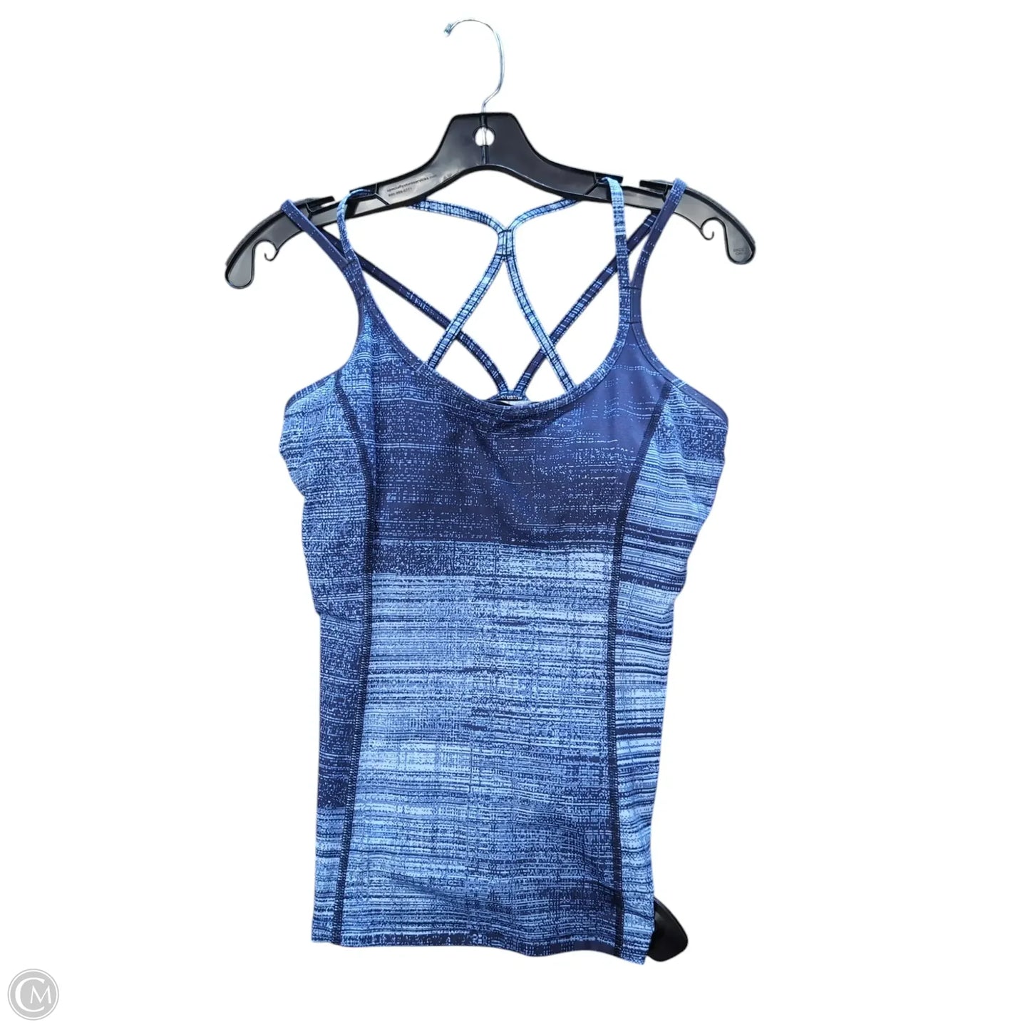 Athletic Tank Top By North Face In Blue, Size: S