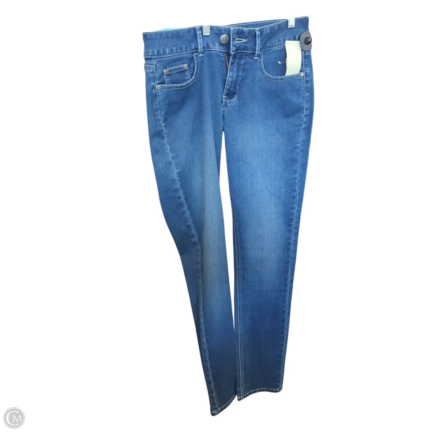 Jeans Skinny By Riders In Floral Print, Size: 6l
