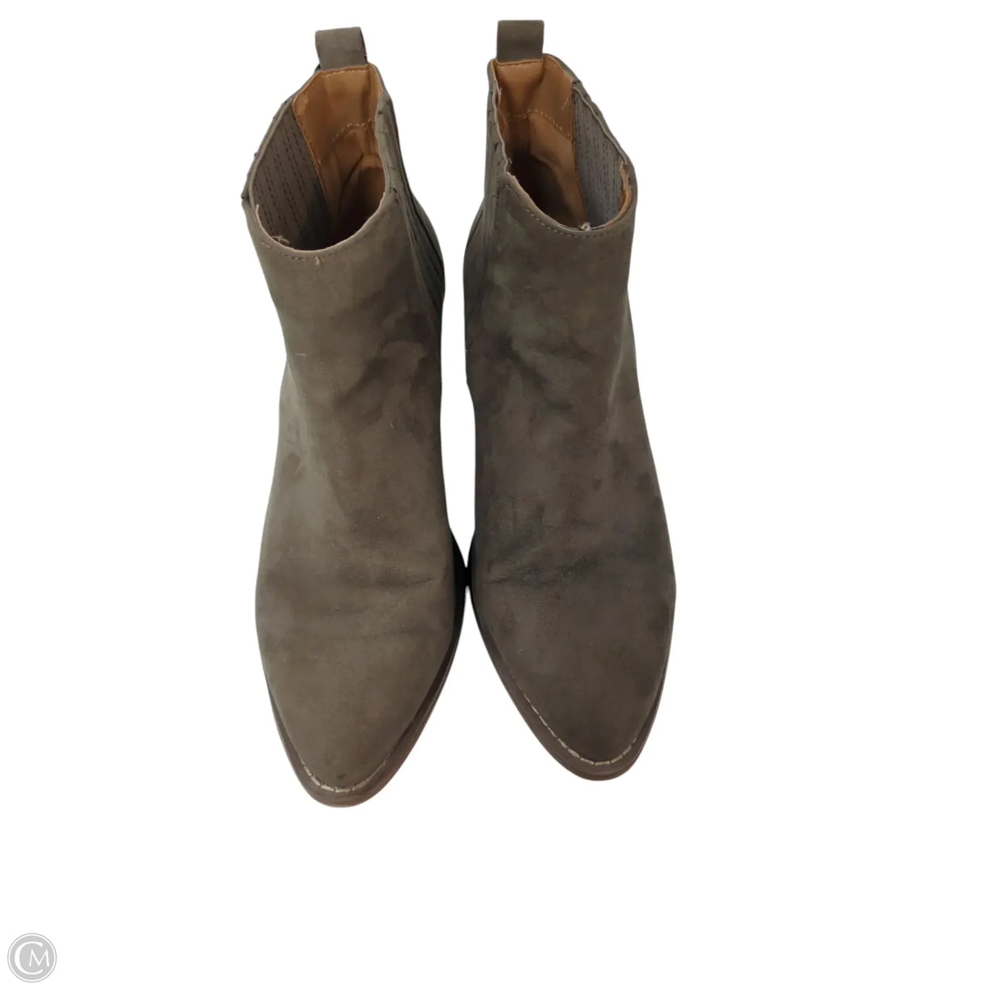 Boots Ankle Heels By Universal Thread In Brown, Size: 7.5