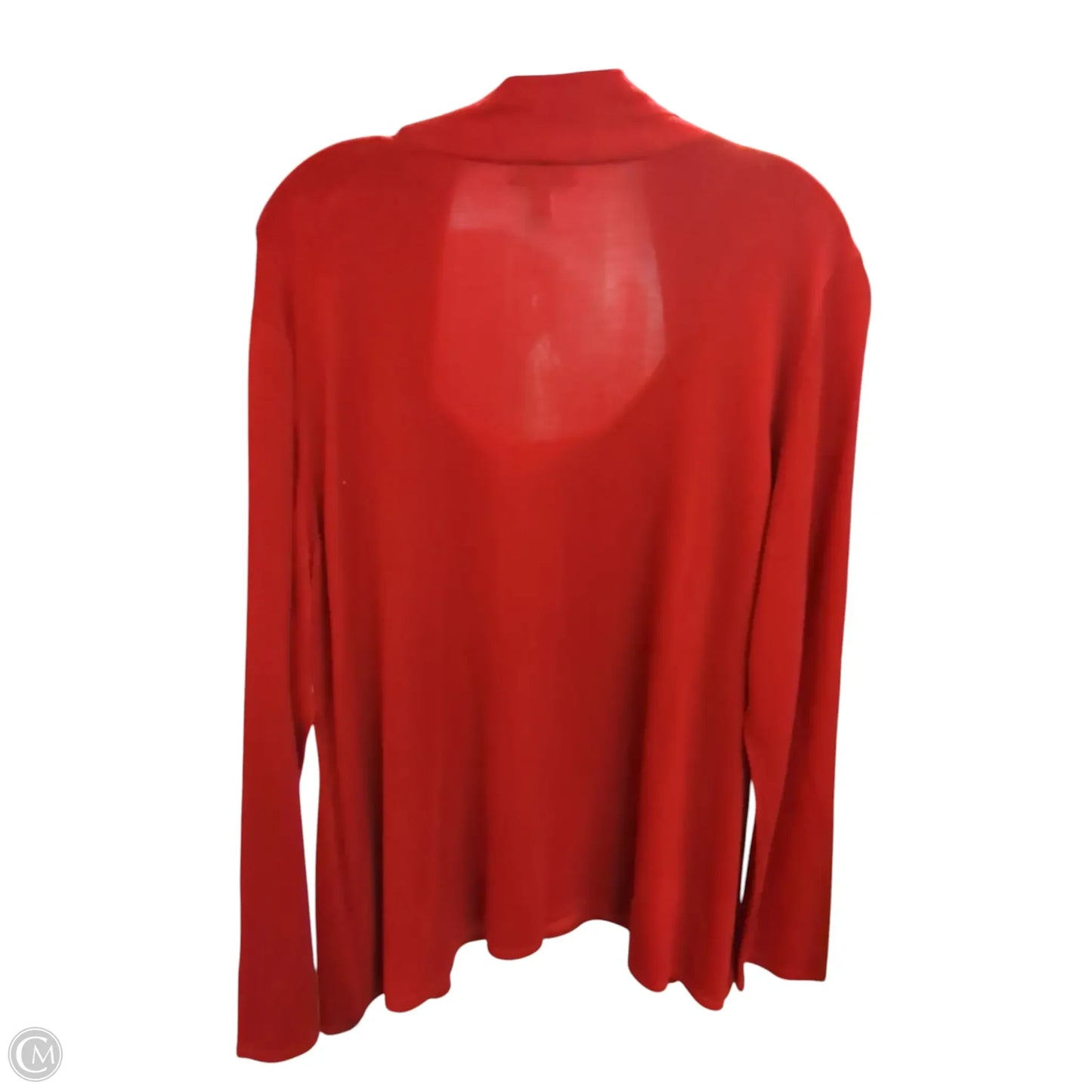 Sweater By Charter Club In Red, Size: 3x