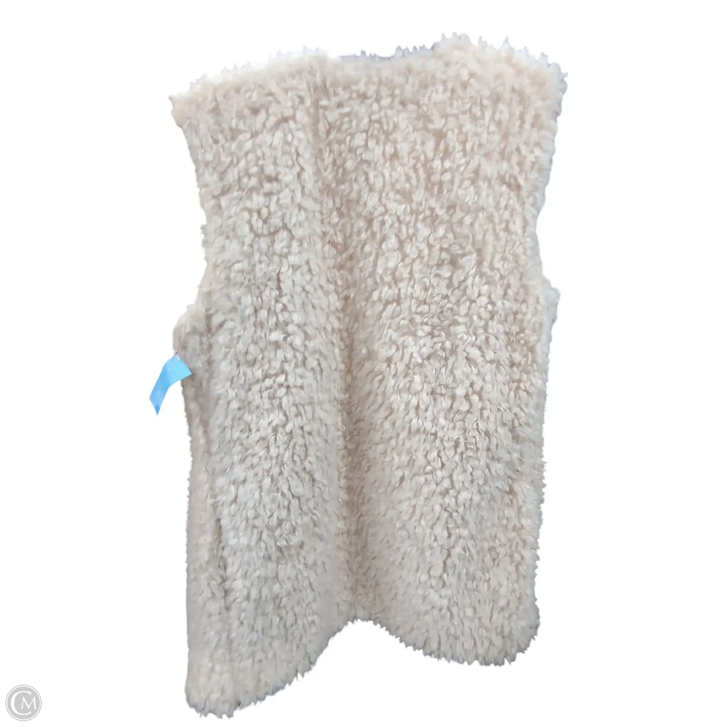 Vest Faux Fur & Sherpa By Clothes Mentor In Tan, Size: Xs