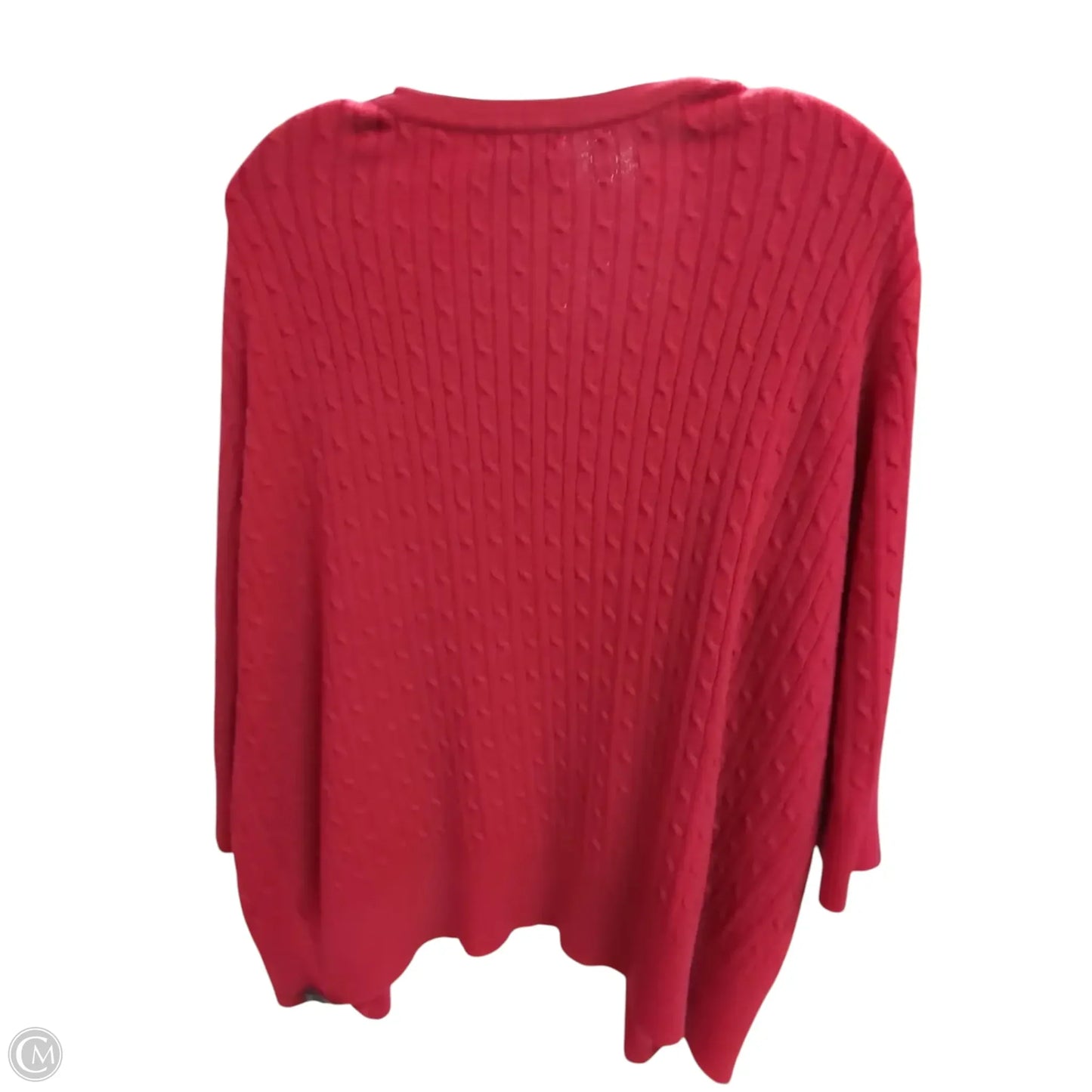 Cardigan By Merona In Red, Size: 2x