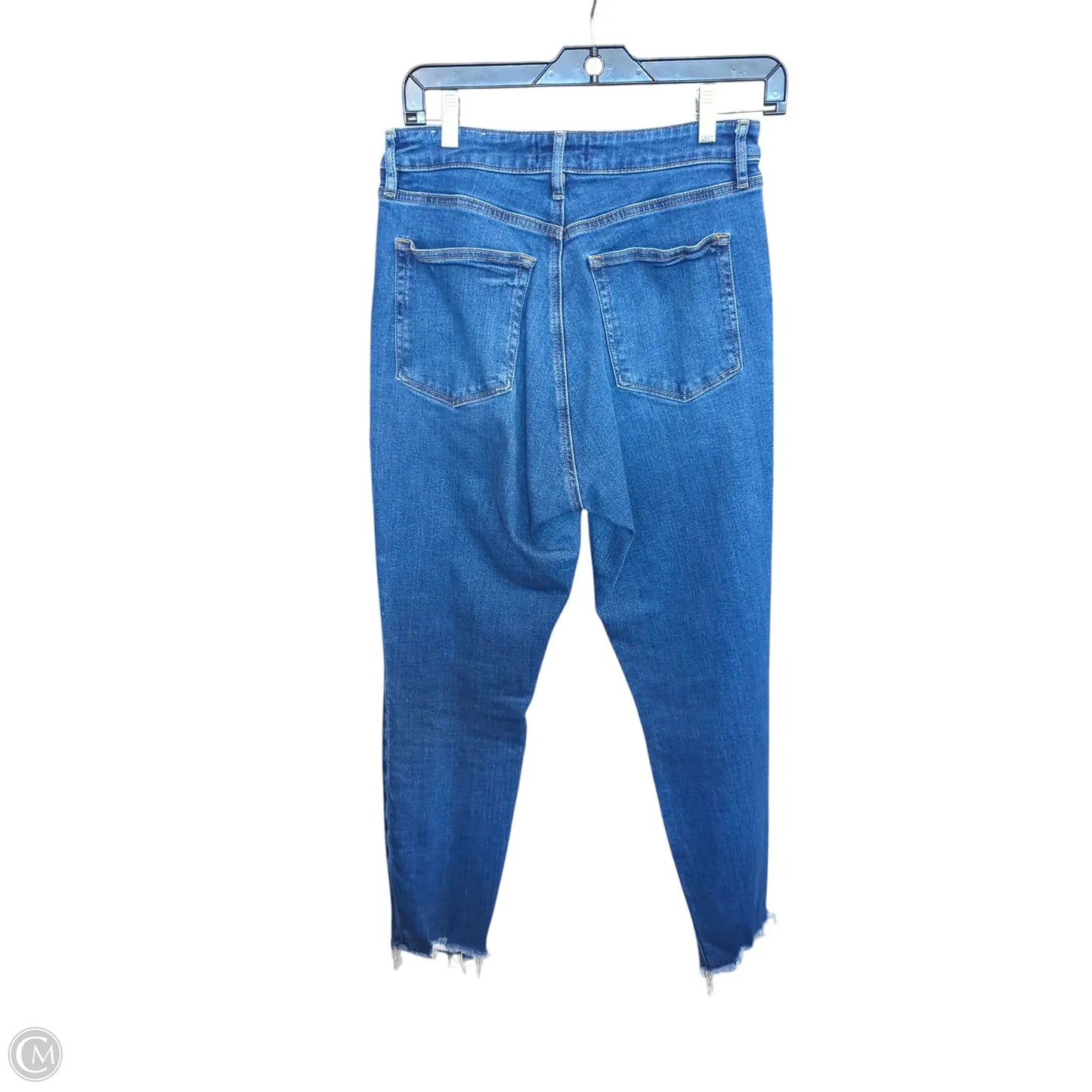 Jeans Skinny By Loft In Blue Denim, Size: 6