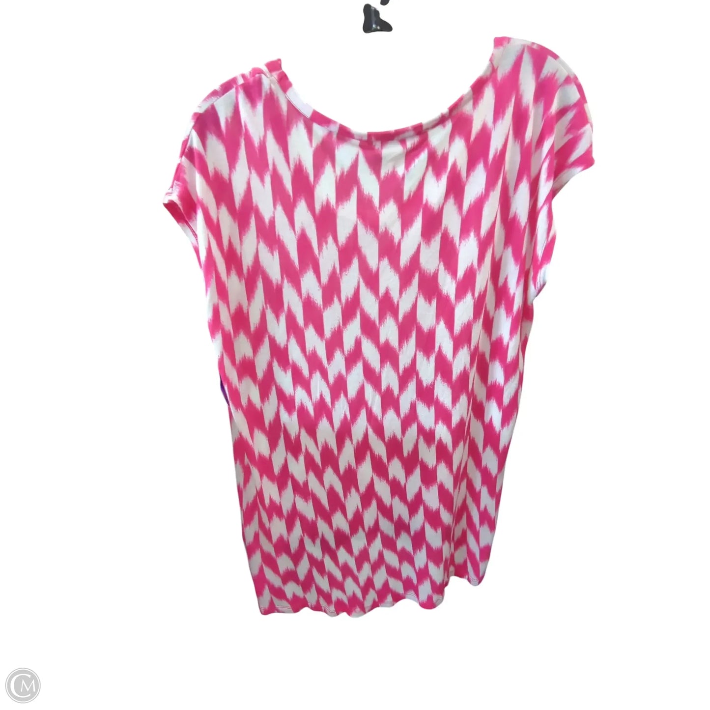 Top Sleeveless Designer By Michael Kors In Pink, Size: M