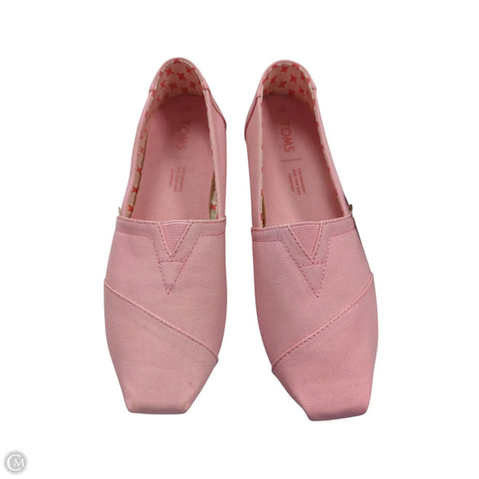 Shoes Sneakers By Toms In Pink, Size: 7