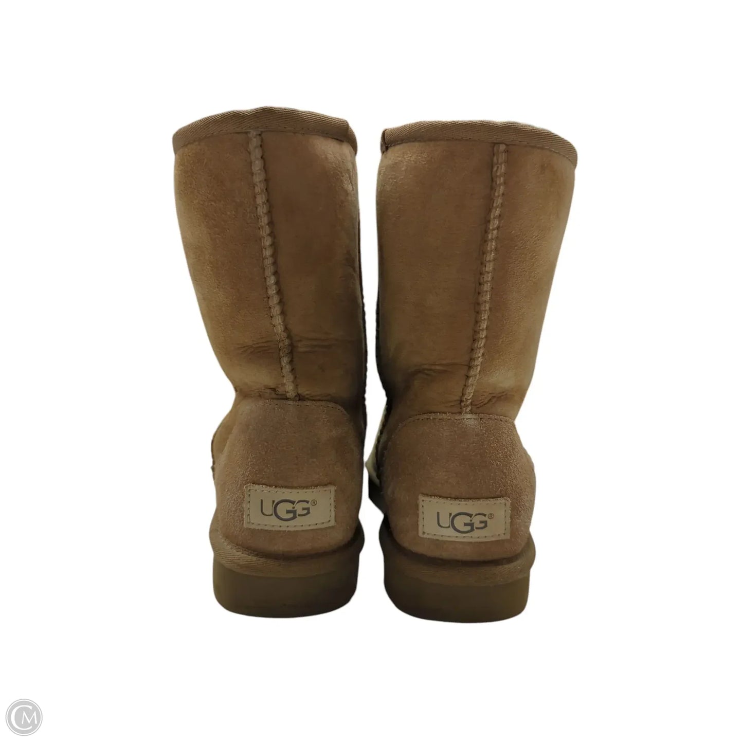 Boots Designer By Ugg In Tan, Size: 7