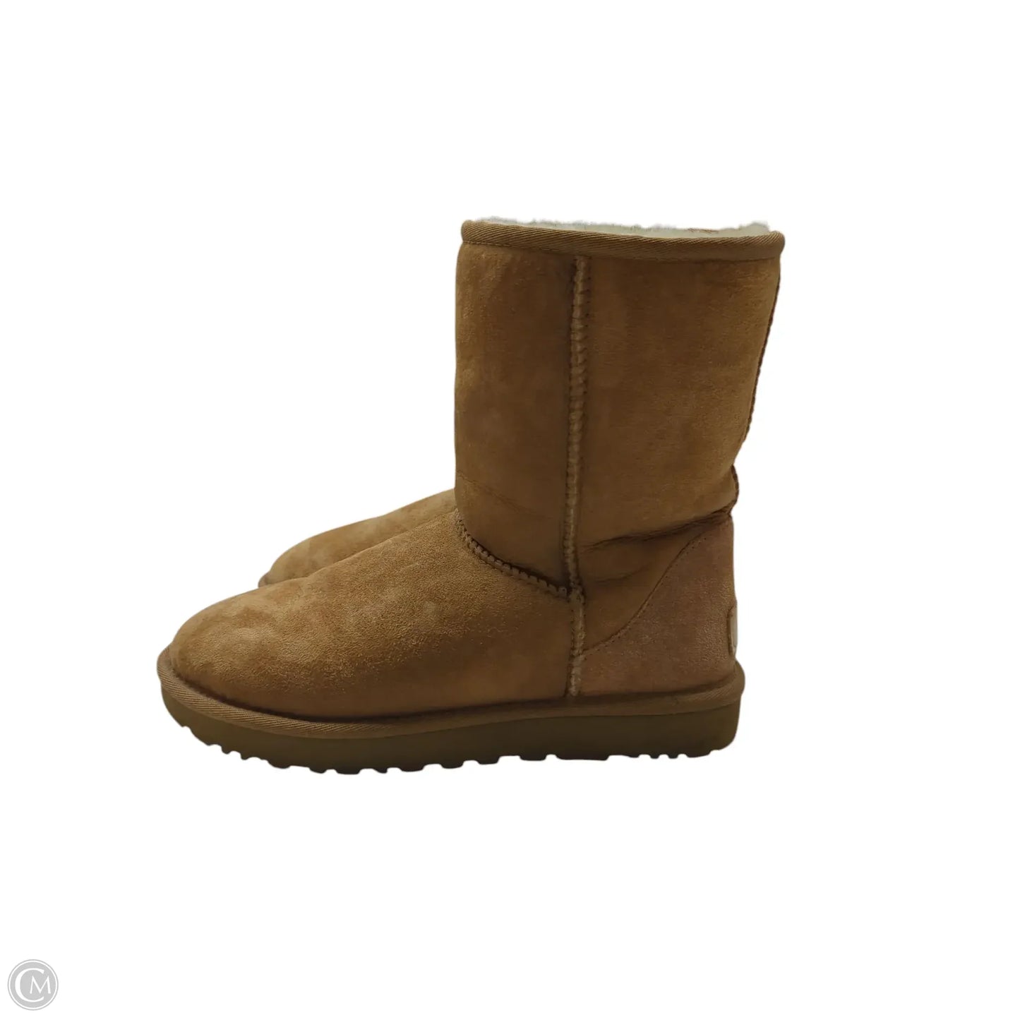 Boots Designer By Ugg In Tan, Size: 7