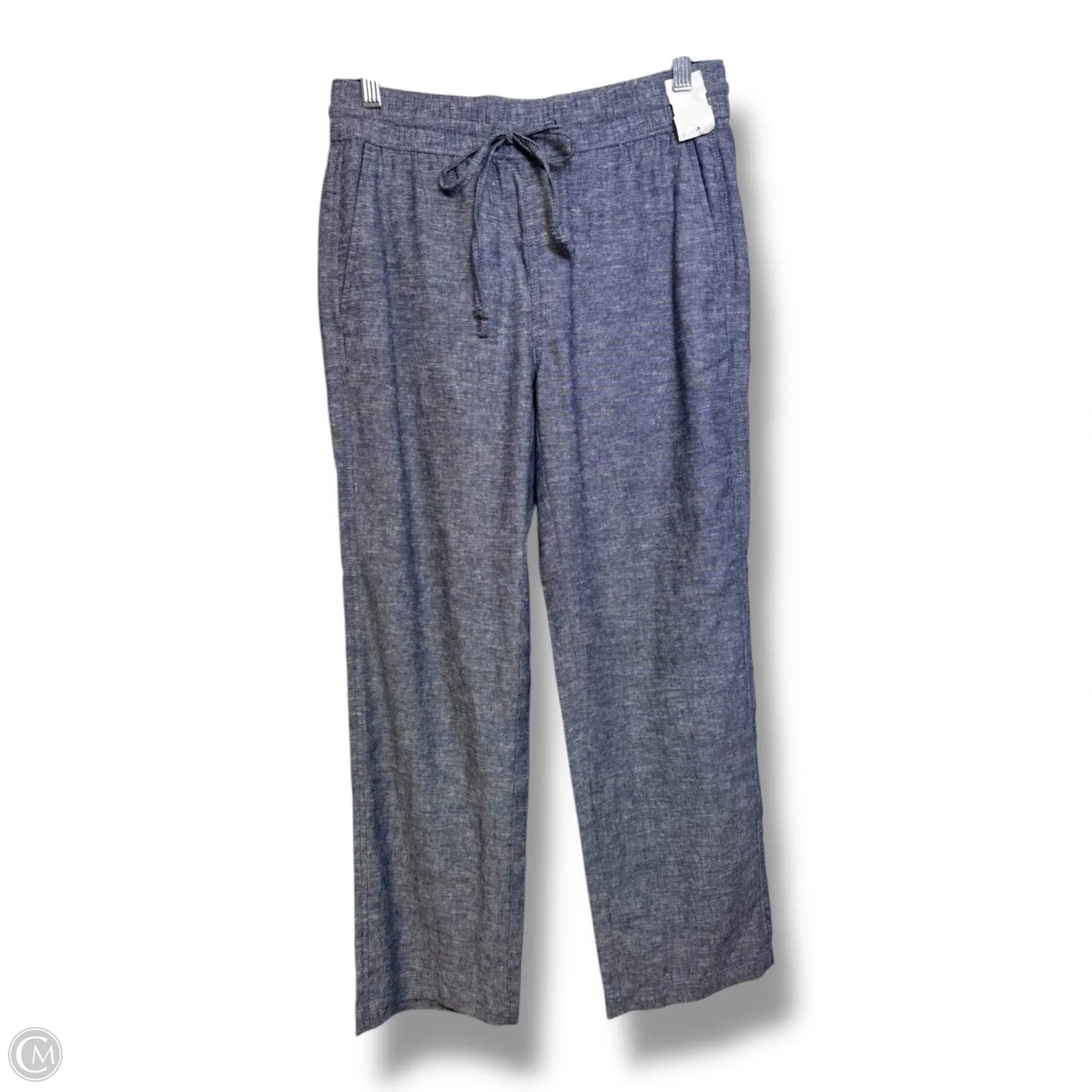 Pants Linen By Ann Taylor In Blue, Size: Xs