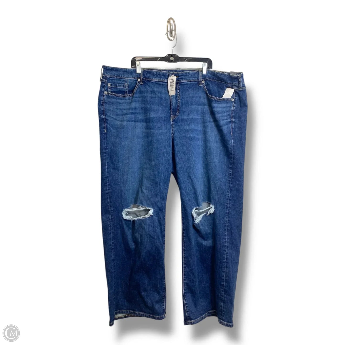 Jeans Boot Cut By Torrid In Blue Denim, Size: 24