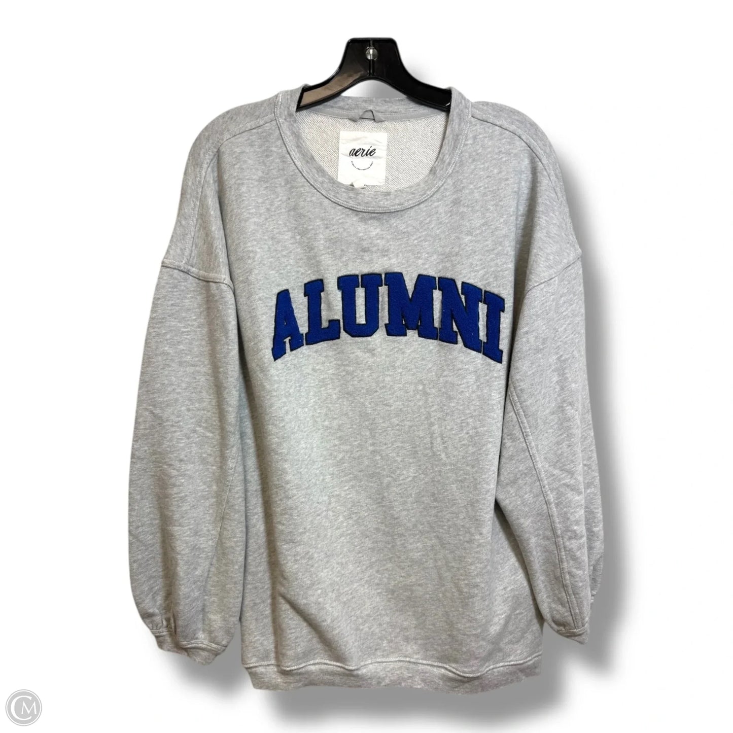 Top Long Sleeve Basic By Aerie In Grey, Size: S