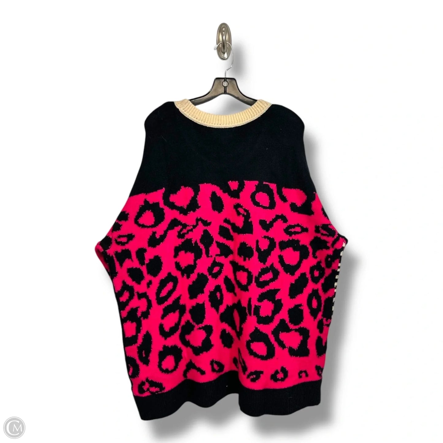 Sweater By Lane Bryant In Animal Print, Size: 2x