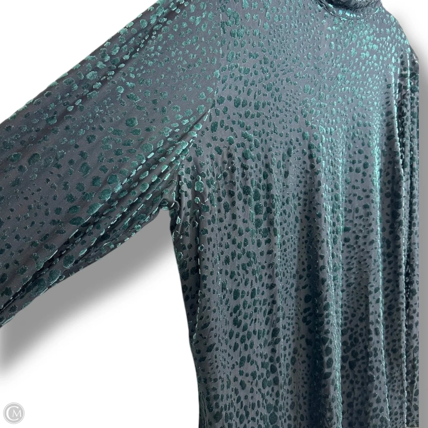 Top Long Sleeve By Lane Bryant In Green, Size: 2x
