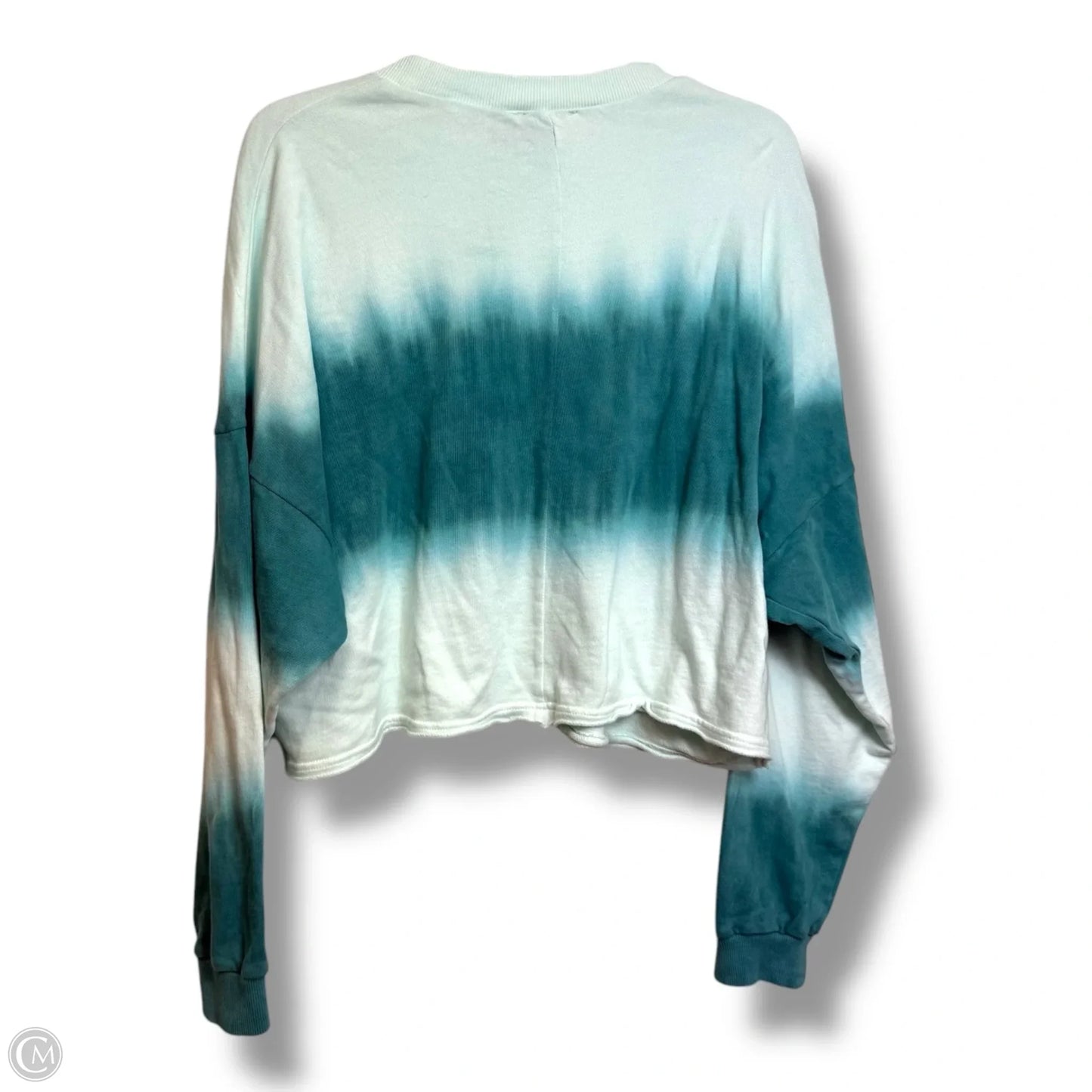 Top Long Sleeve Basic By Easel In Tie Dye Print, Size: S