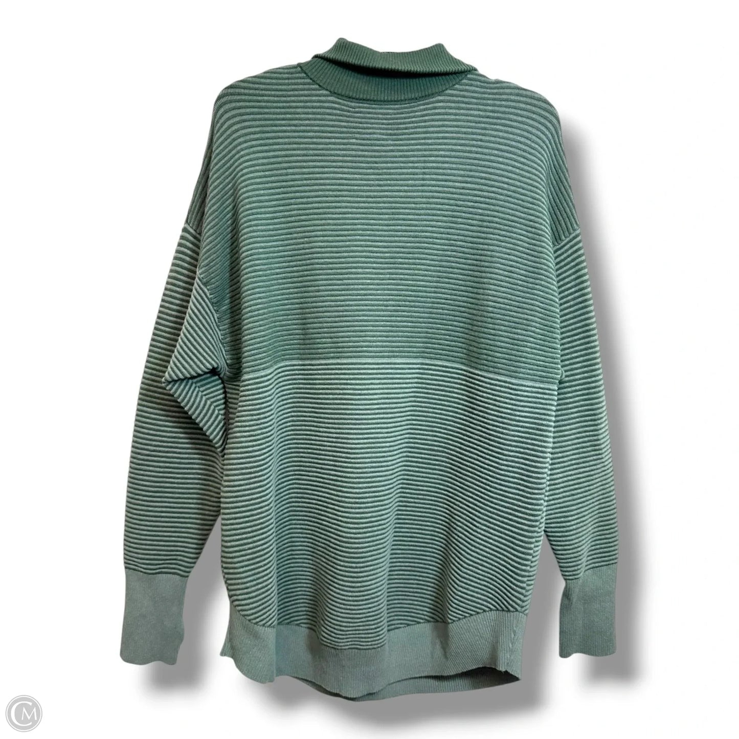 Top Long Sleeve Basic By Aerie In Green, Size: L