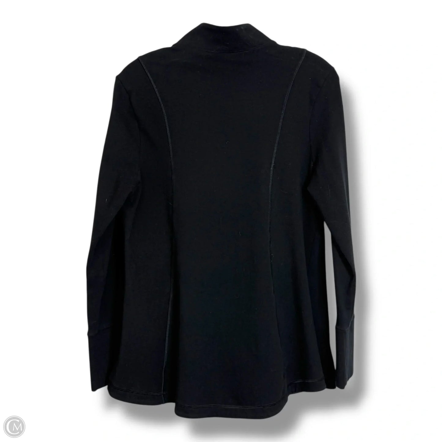 Athletic Jacket By Soma In Black, Size: L