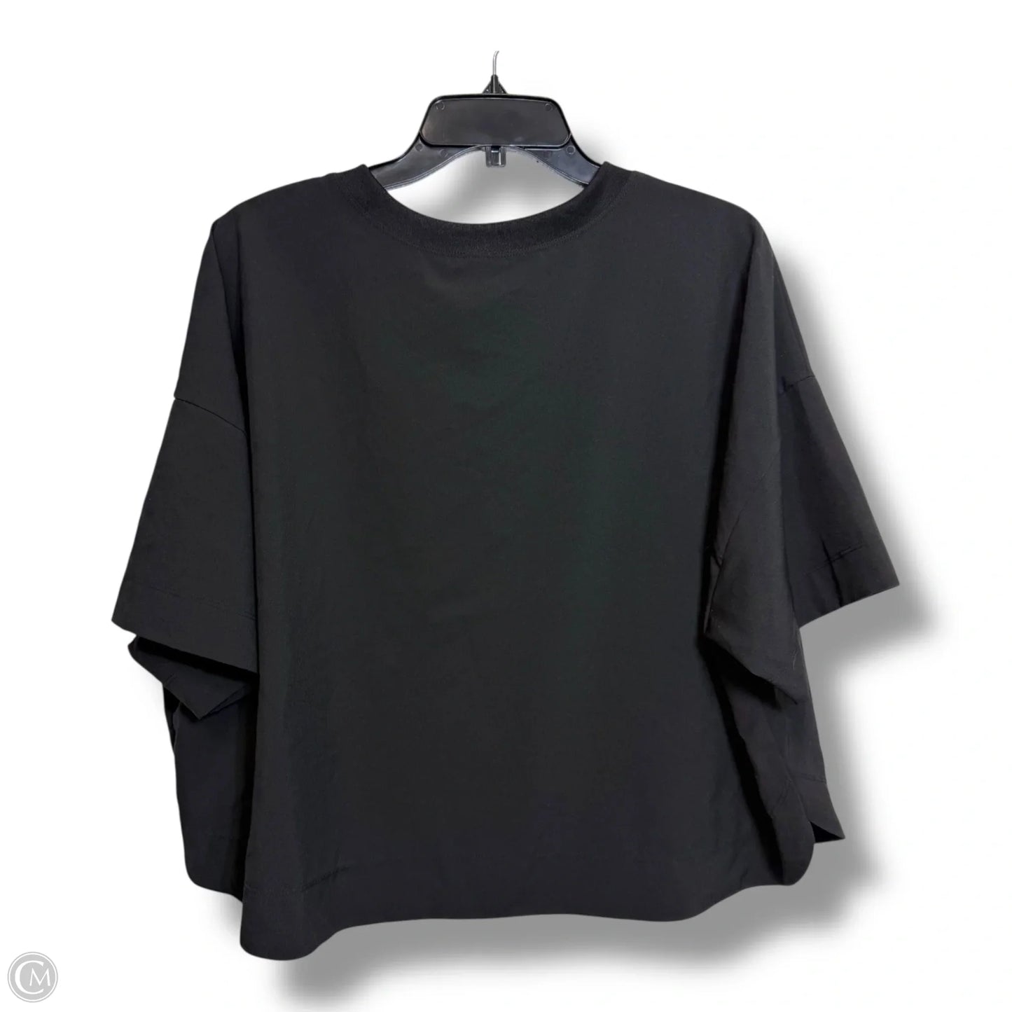 Athletic Top Short Sleeve By Old Navy In Black, Size: Xl