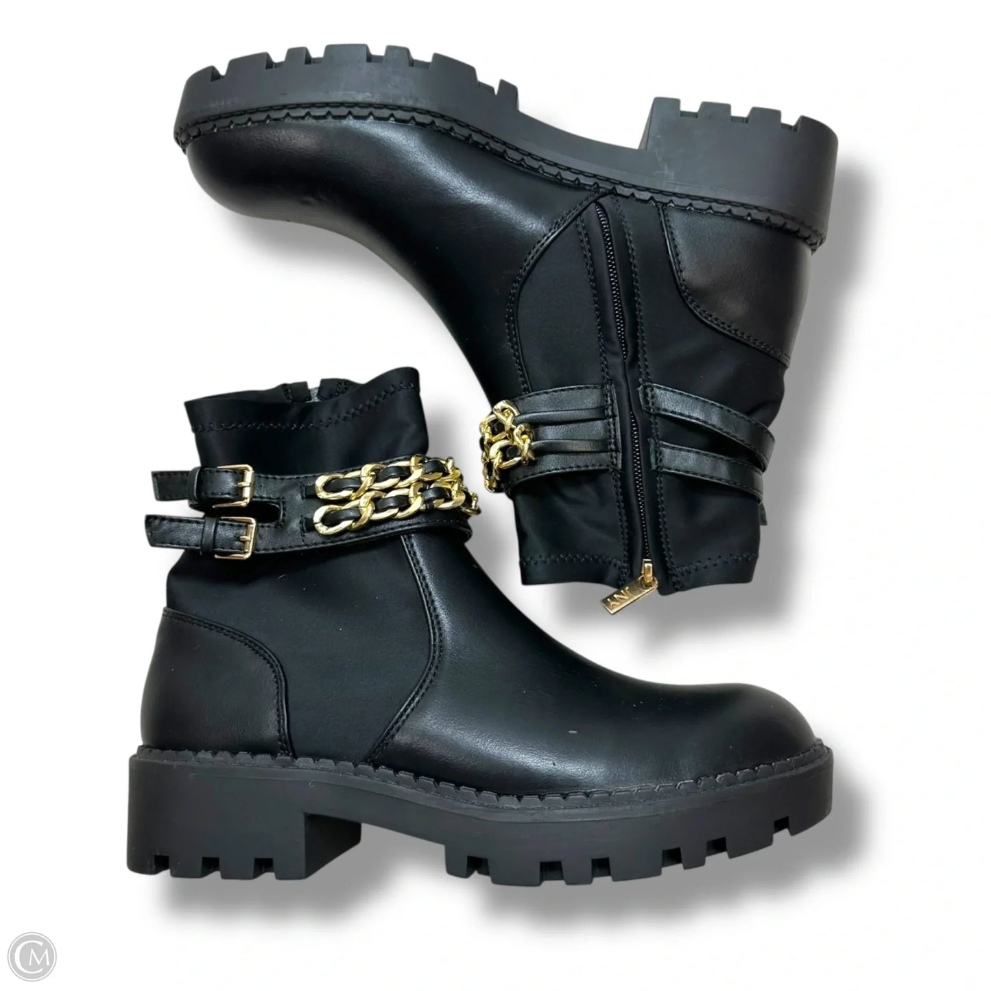 Boots Ankle Flats By Jones New York In Black, Size: 8