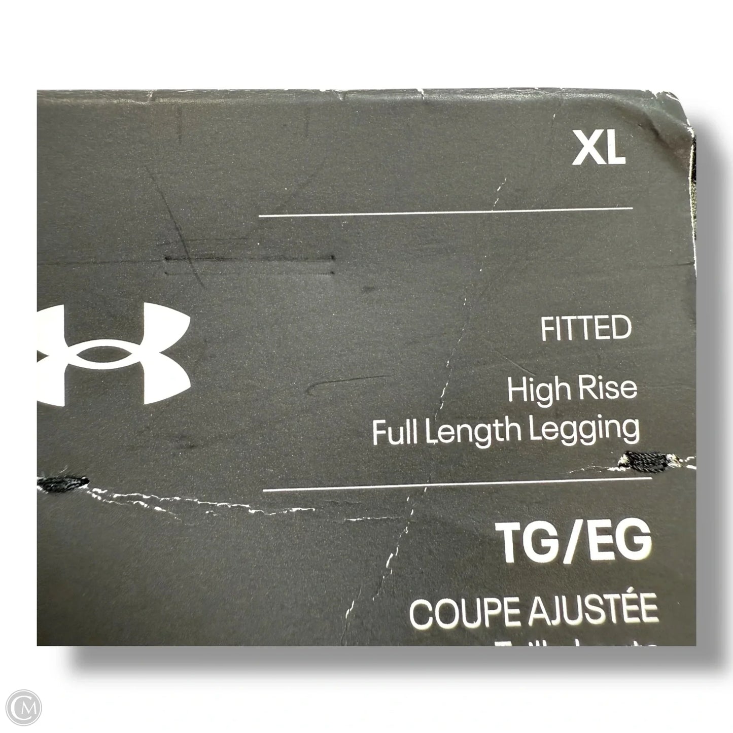 Athletic Leggings By Under Armour In Camouflage Print, Size: Xl