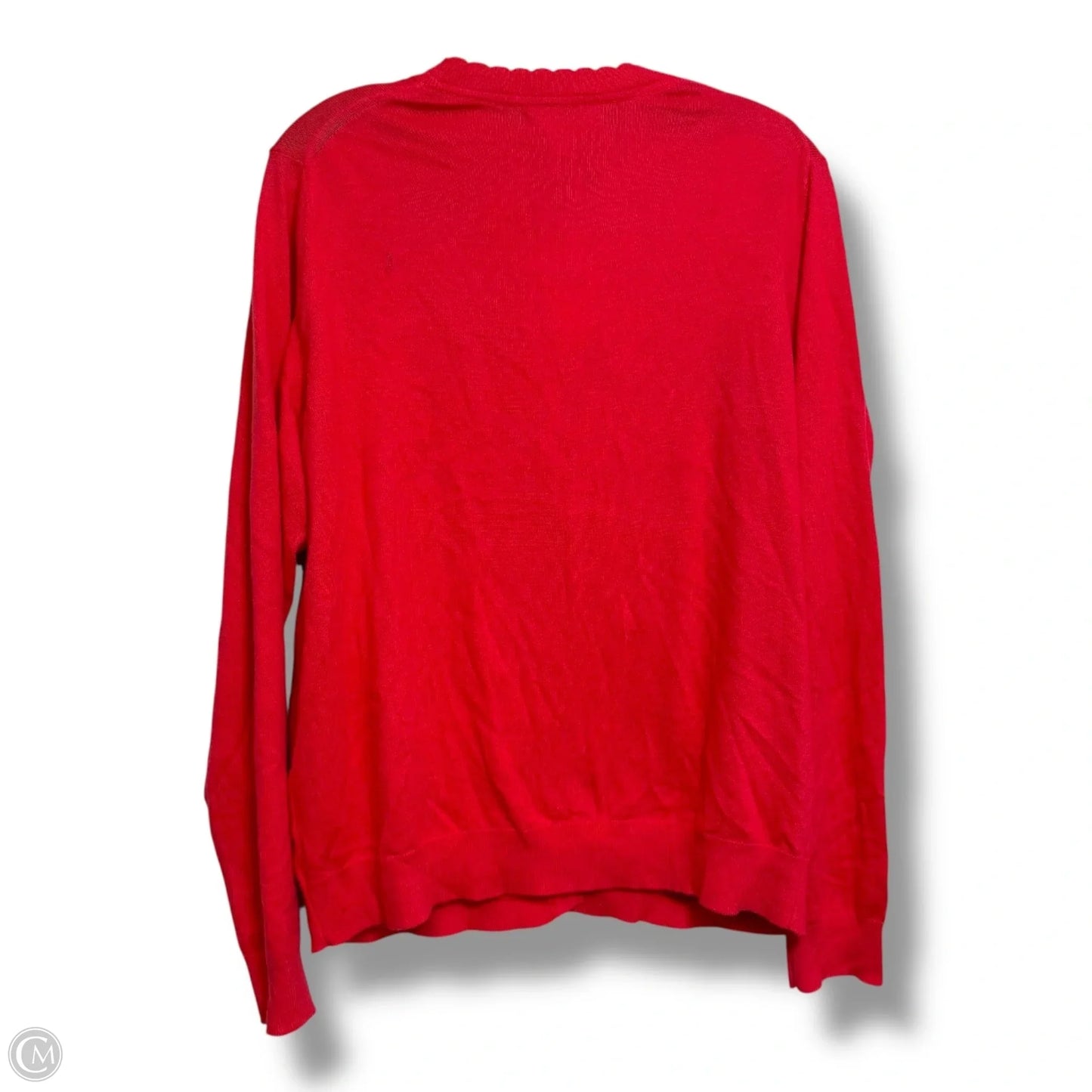 Cardigan By Banana Republic In Coral, Size: Xl