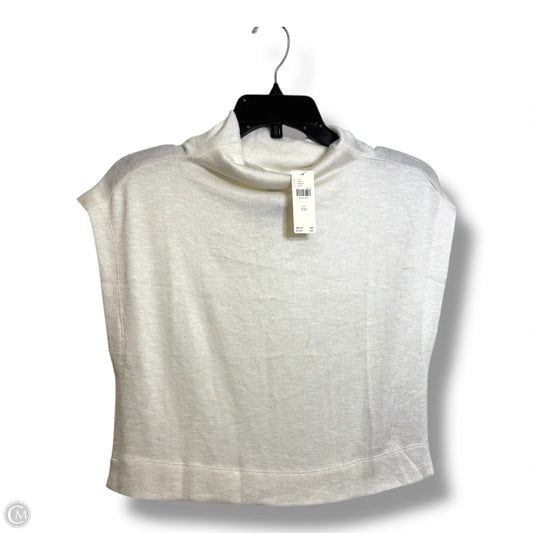 Top Short Sleeve By Anthropologie In Cream, Size: Xxs