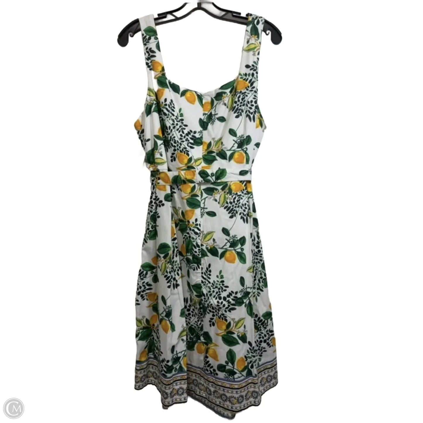 Dress Casual Short By Roz And Ali In Yellow, Size: 18