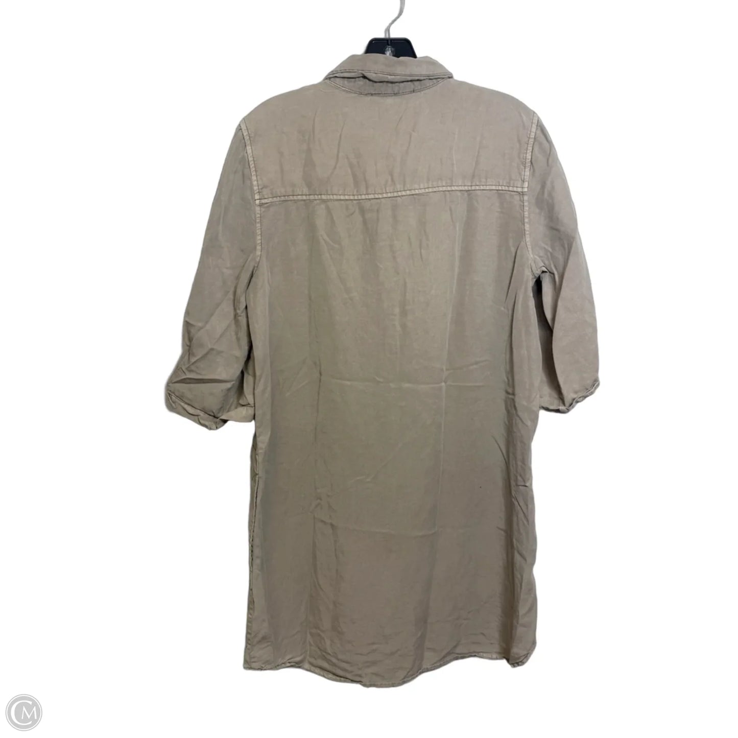 Dress Casual Short By Beachlunchlounge In Tan, Size: S