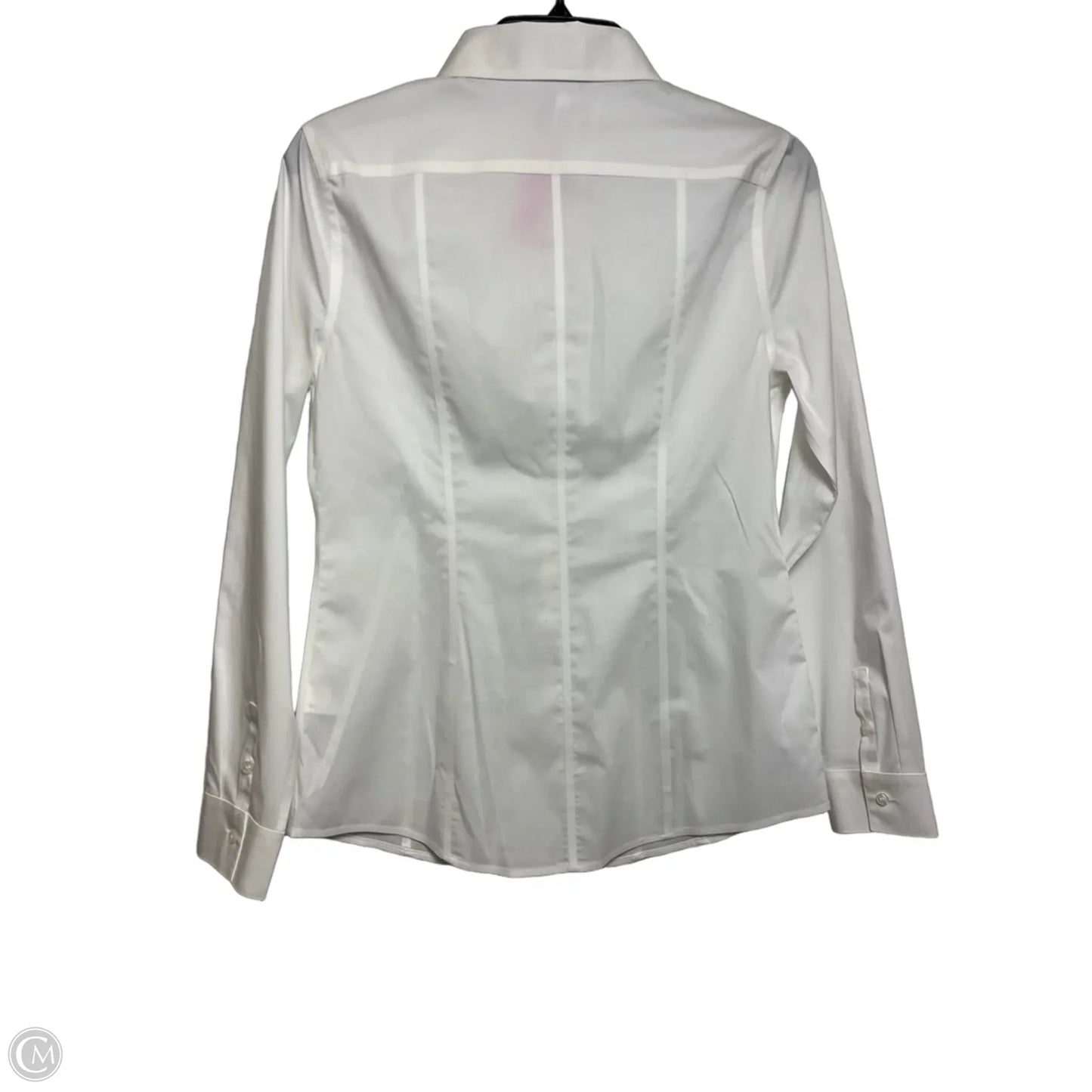 Top Long Sleeve By White House Black Market In White, Size: 4