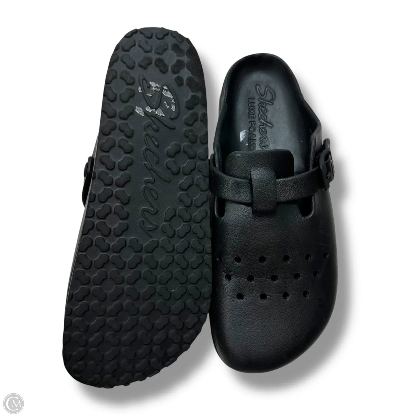 Shoes Flats By Skechers In Black, Size: 9