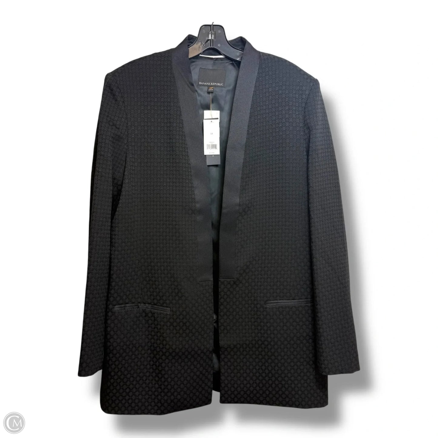 Blazer By Banana Republic In Black, Size: 14