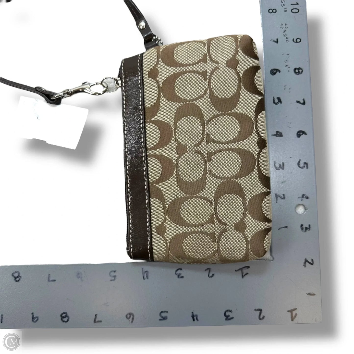 Wristlet Designer By Coach, Size: Small