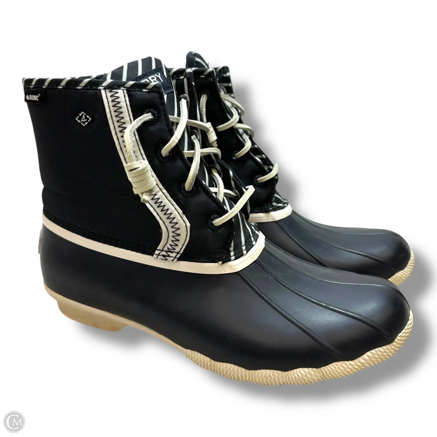 Boots Rain By Sperry In Navy, Size: 9.5