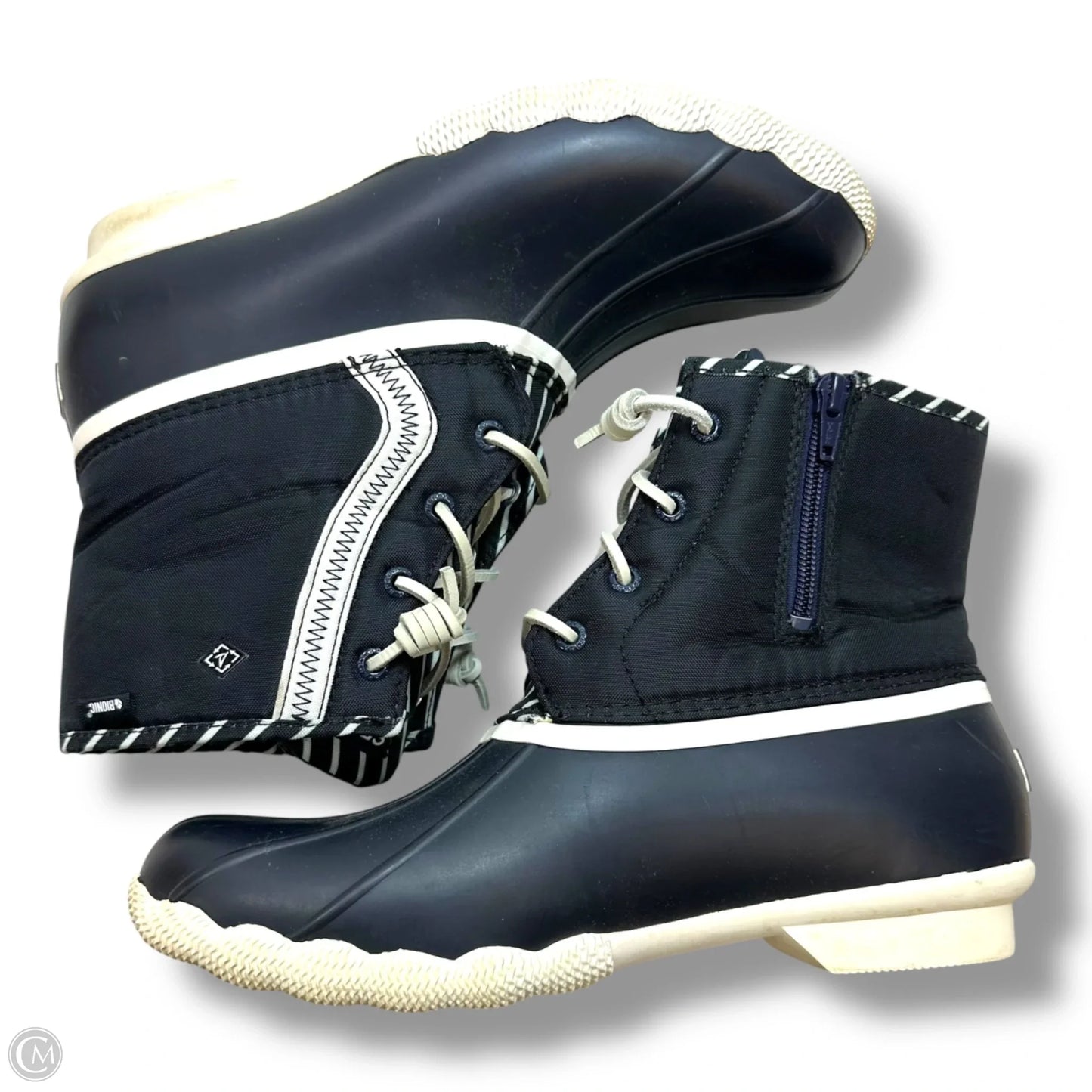 Boots Rain By Sperry In Navy, Size: 9.5