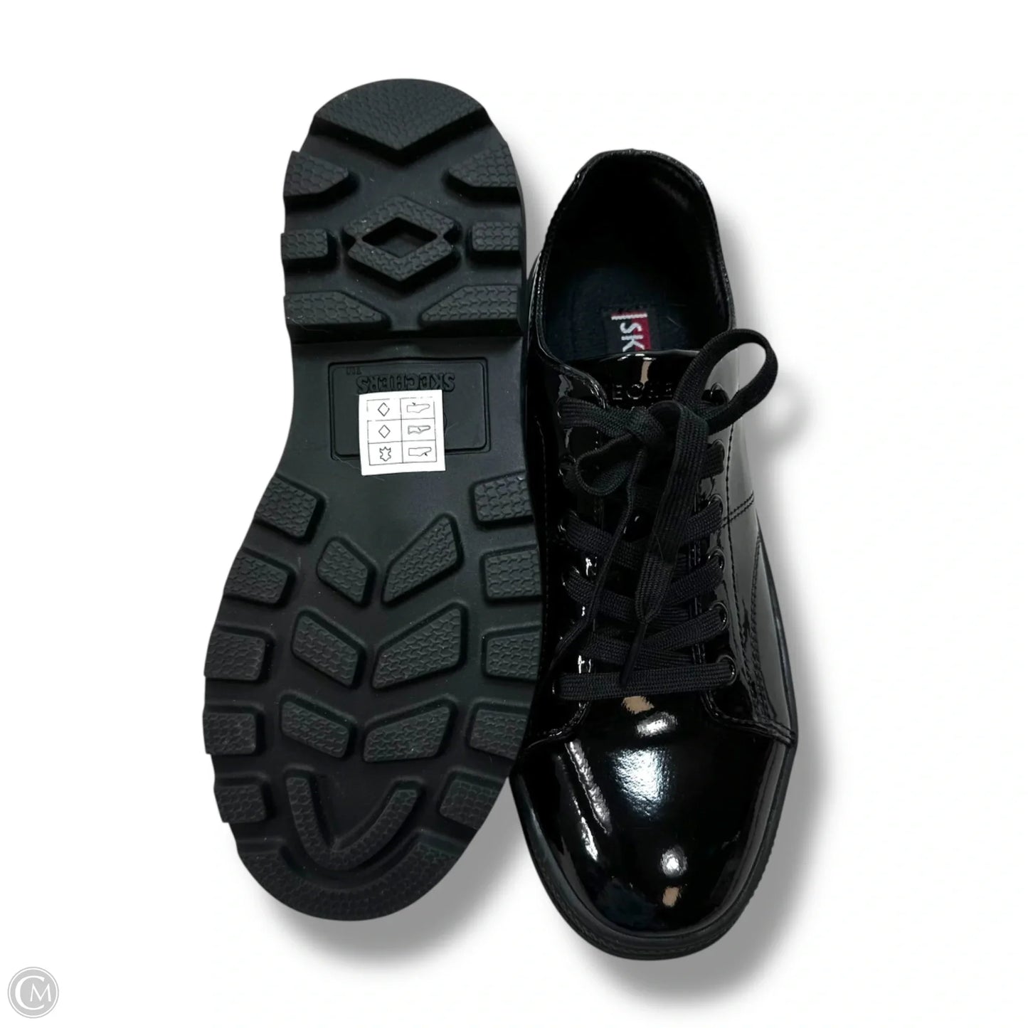 Shoes Flats By Skechers In Black, Size: 5