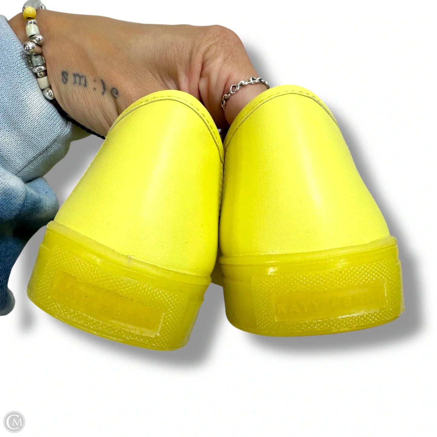 Shoes Sneakers By Katy Perry In Yellow, Size: 6.5