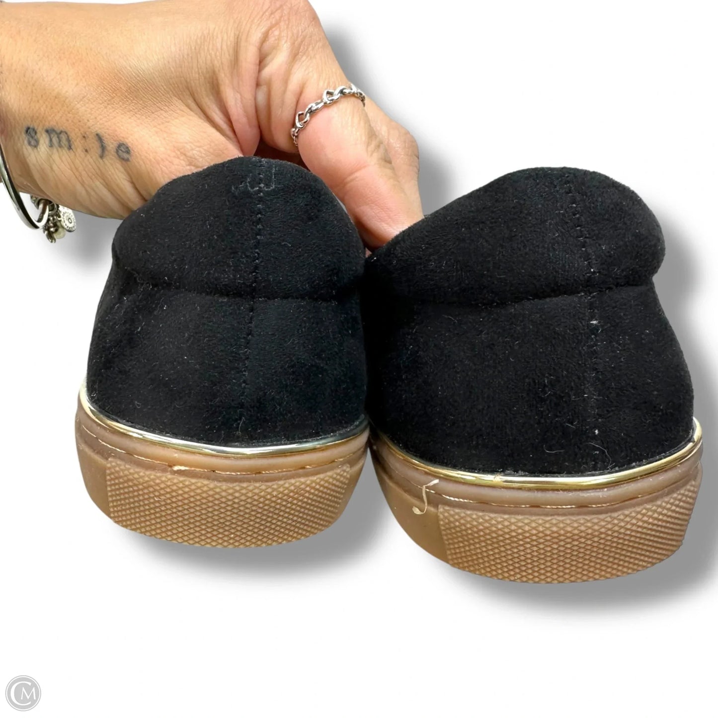 Shoes Flats By J Slides In Black, Size: 8.5