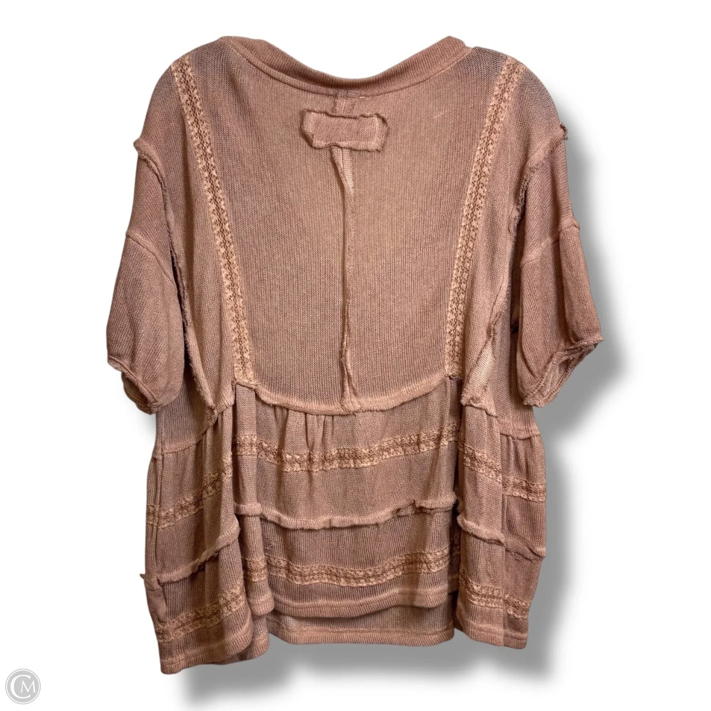 Top Sleeveless By Pol In Taupe, Size: M