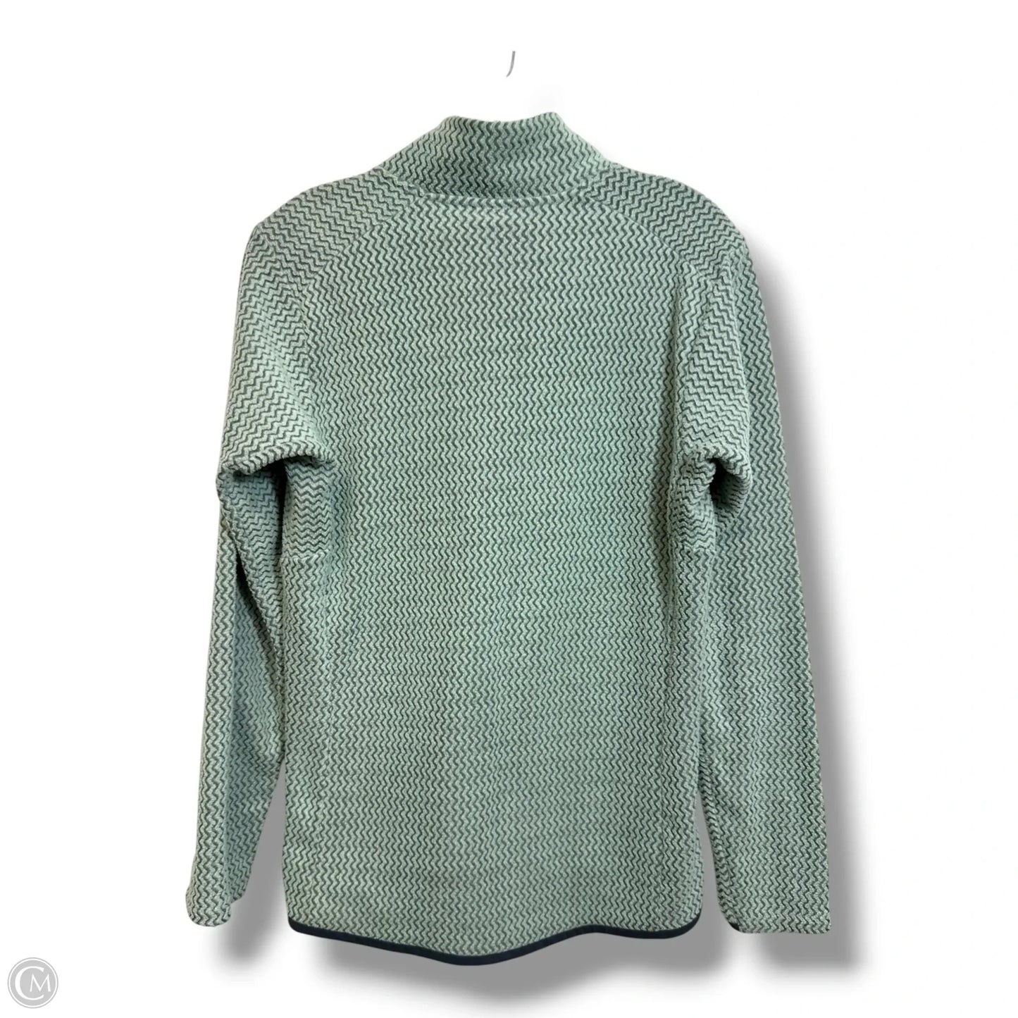 Top Long Sleeve By Patagonia In Green, Size: M