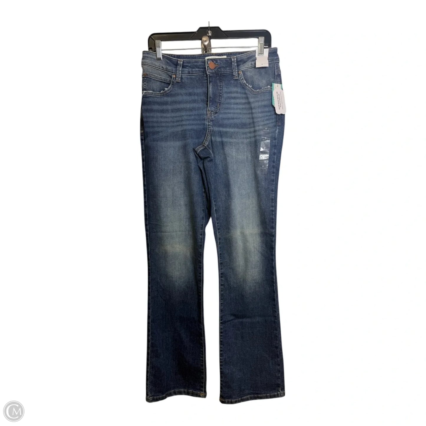 Jeans Boyfriend By Clothes Mentor In Blue Denim, Size: 8