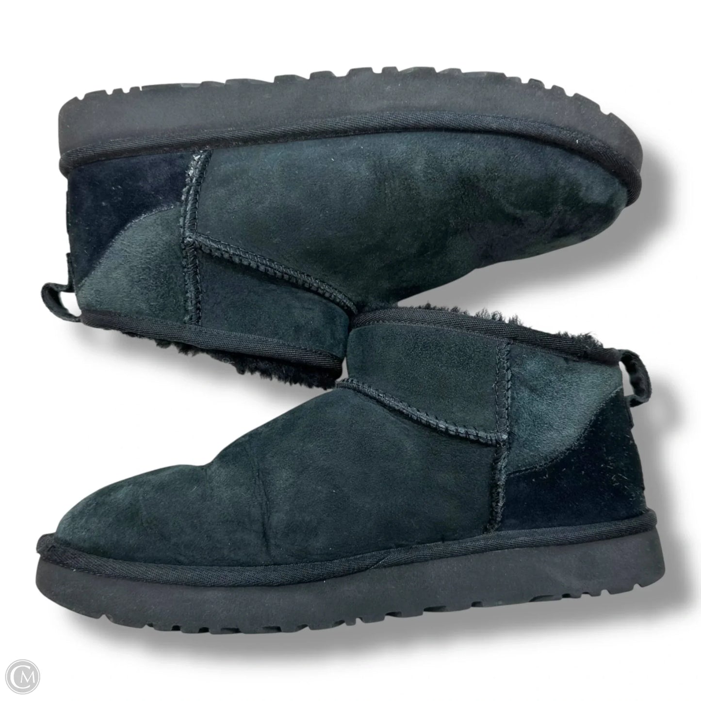 Boots Designer By Ugg In Black, Size: 9