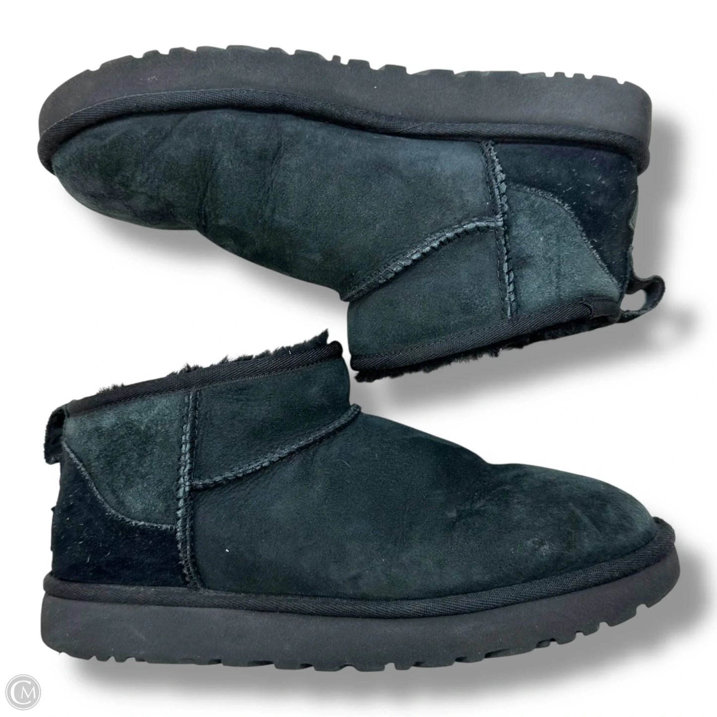 Boots Designer By Ugg In Black, Size: 9