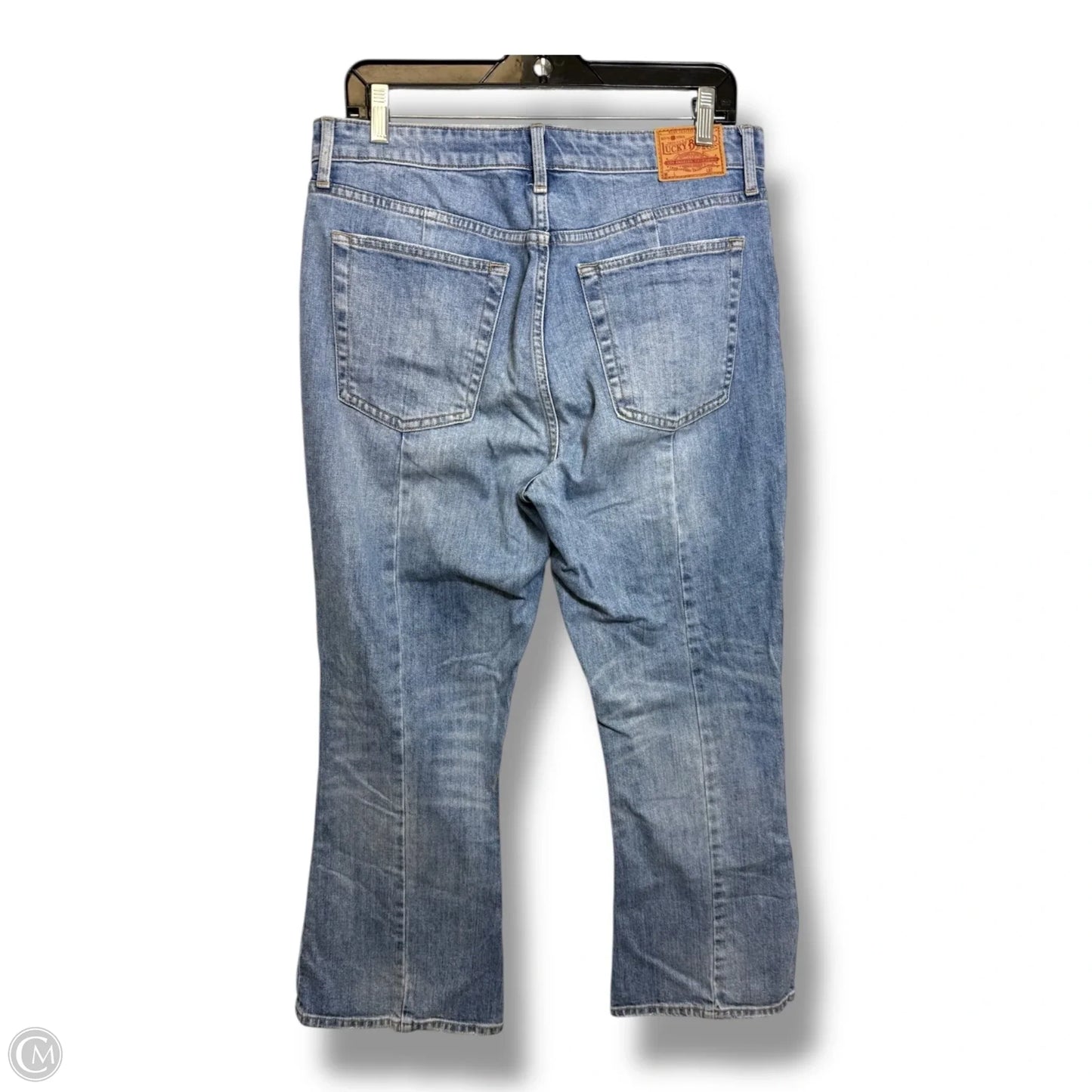 Jeans Boot Cut By Lucky Brand In Blue Denim, Size: 10