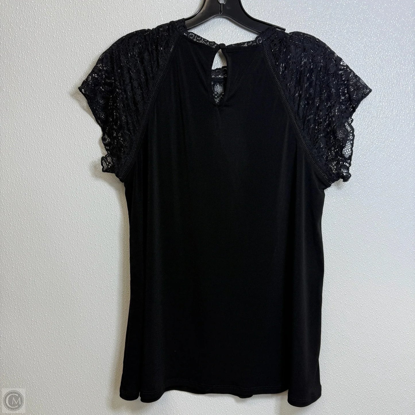 Top Short Sleeve By Torrid In Black, Size: L