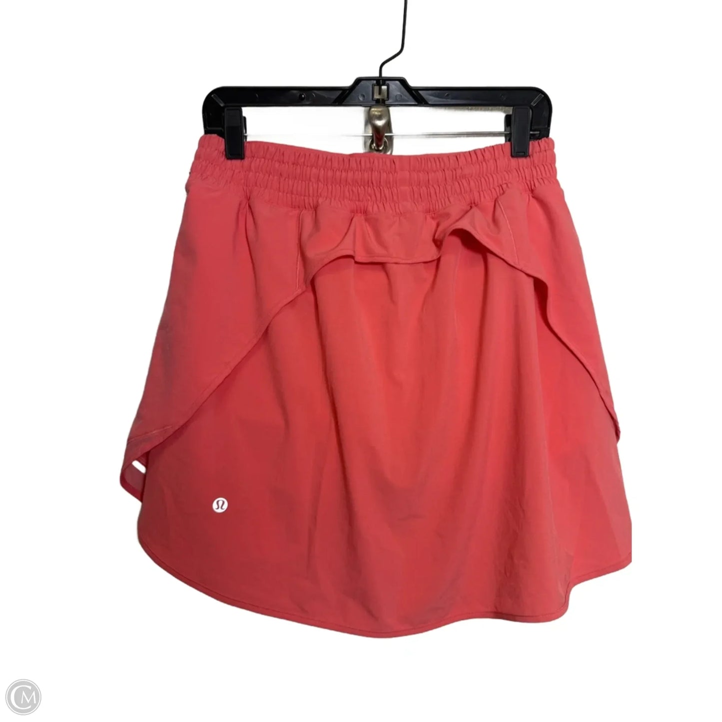Athletic Skirt By Lululemon In Orange, Size: 10