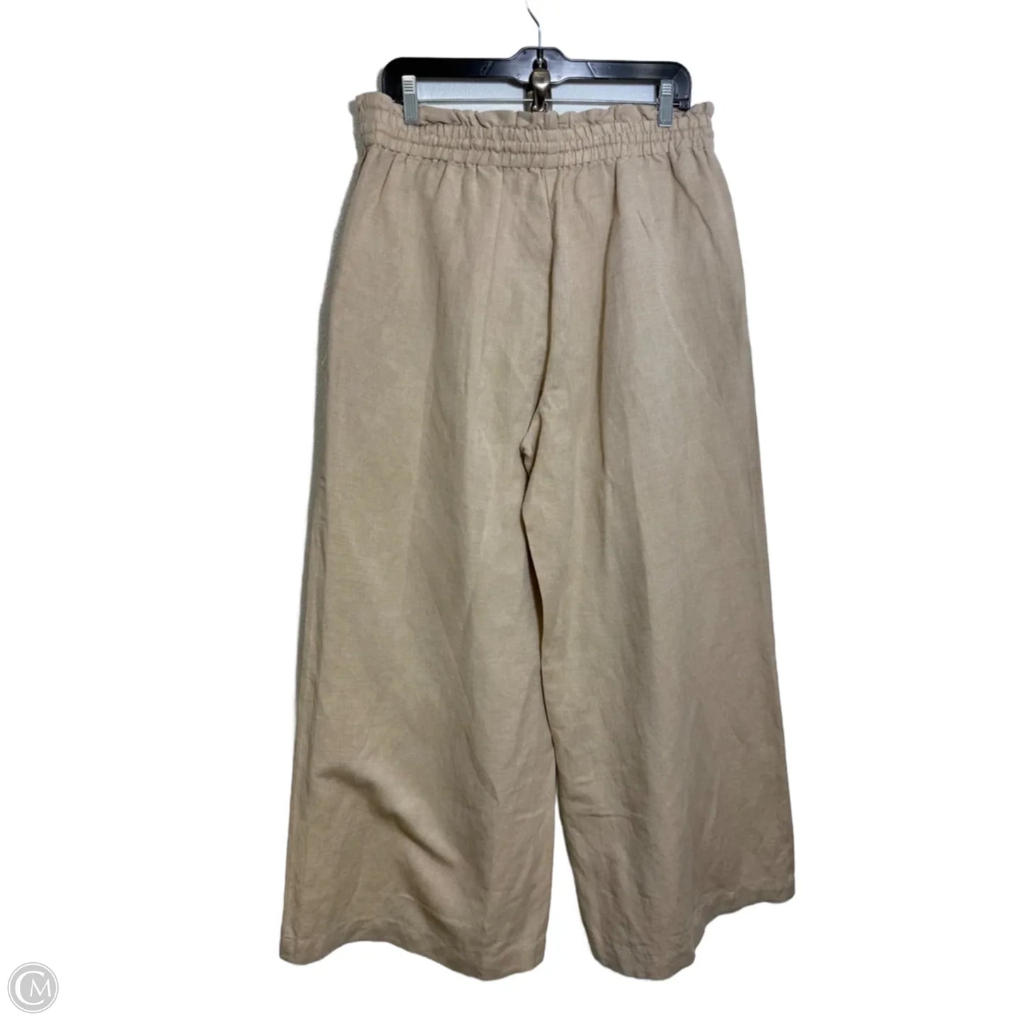 Pants Linen By Loft In Tan, Size: M