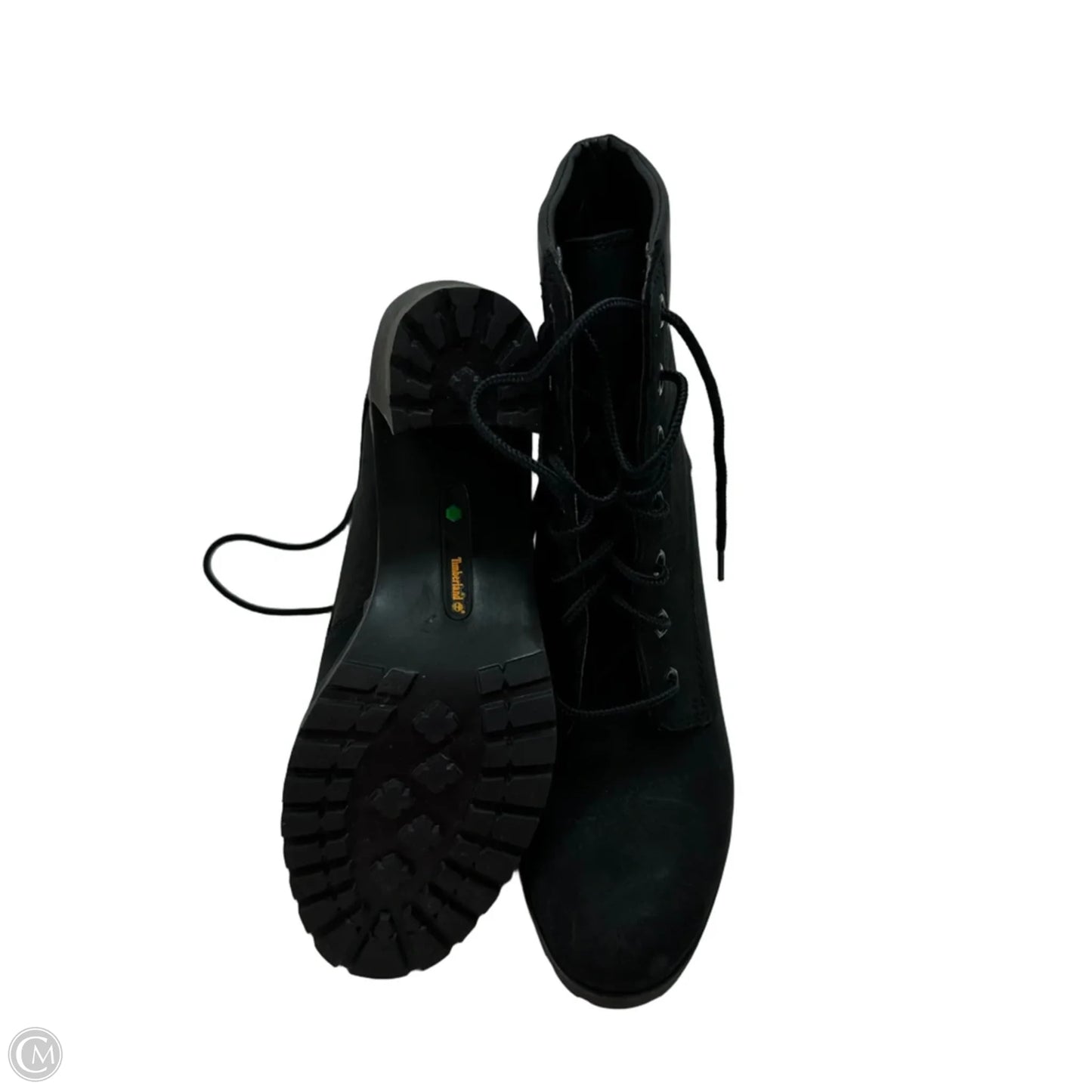 Boots Ankle Heels By Timberland In Black, Size: 8